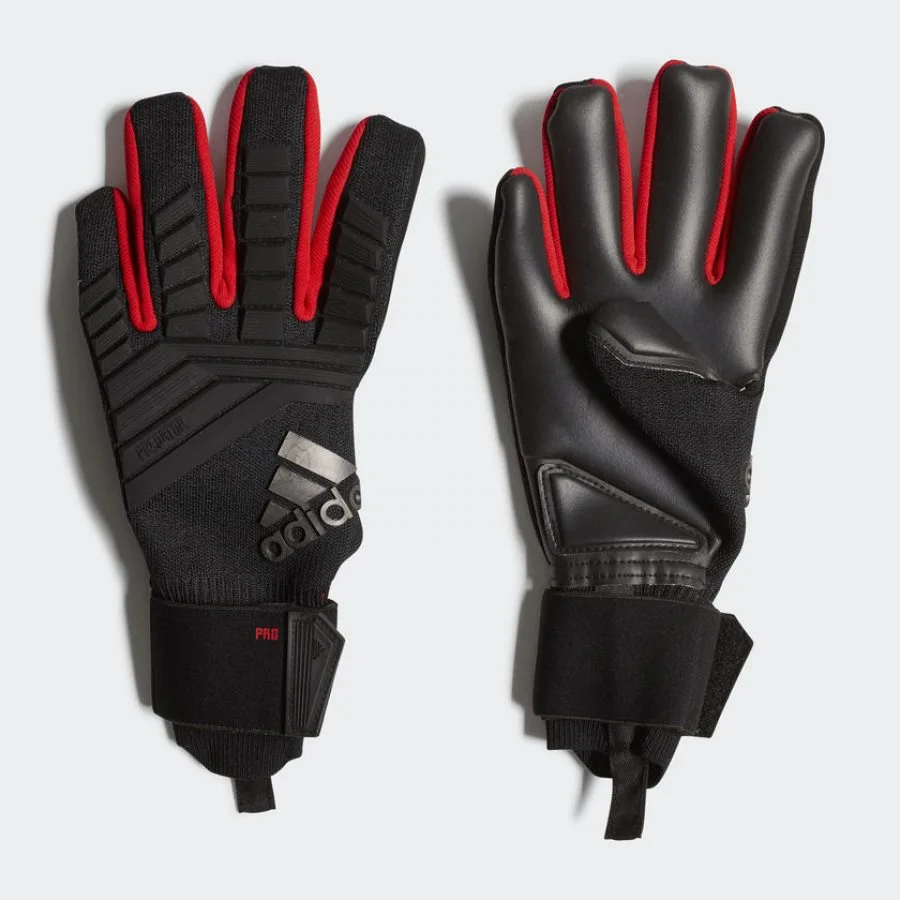 Adidas predator pro black sales active red